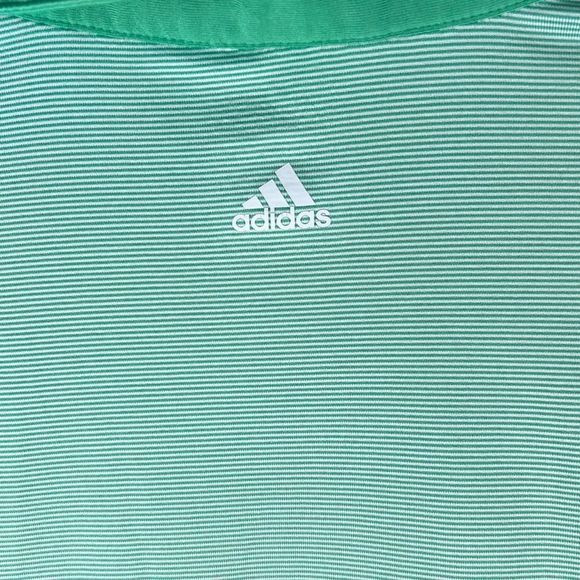 ADIDAS Clima Cool Womens Sz M Short Ruched Sleeve Golf/Activewear Top - Picture 5 of 9